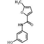 CAS#: 423730-64-7， N-(3-Hydroxyphenyl)-5-Methyl-2-Furamide