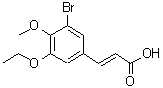 CAS#: 423736-20-3， (2E)-3-(3-Bromo-5-Ethoxy-4-Methoxyphenyl)Acrylic Acid