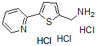 CAS#: 423768-36-9， 5-(2-Pyridinyl)-2-Thiophenemethanamine Hydrochloride (1:3)
