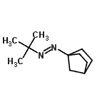 CAS#: 42409-28-9， (E)-1-(Bicyclo[2.2.1]Hept-1-Yl)-2-(2-Methyl-2-Propanyl)Diazene