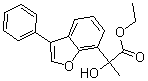 CAS#: 42434-97-9， alpha-Hydroxy-alpha-Methyl-3-Phenyl-7-Benzofuranaceticacid Ethyl Ester