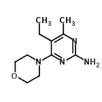 CAS#: 424813-05-8， 5-Ethyl-4-Methyl-6-(4-Morpholinyl)-2-Pyrimidinamine