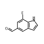 CAS#: 424834-59-3， 7-Fluoro-1H-Indole-5-Carbaldehyde