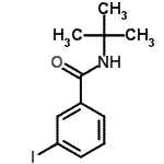 CAS#: 42498-37-3， 3-Iodo-N-(2-Methyl-2-Propanyl)Benzamide