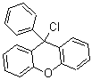 structure of CAS# 42506-03-6, 9-Chloro-9-Phenyl-9H-Xanthene;9-Chloro-9-Phenyl-Xanthene;26035_Fluka;218855_Aldrich