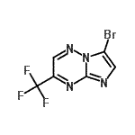 CAS#: 425378-67-2， 7-Bromo-3-(Trifluoromethyl)Imidazo[1,2-b][1,2,4]Triazine