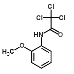 CAS#: 4257-82-3， 2,2,2-Trichloro-N-(2-Methoxyphenyl)Acetamide