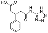 结构式 CAS# 428504-04-5, 3-苯基-4-(1H-四唑-5-基氨基甲酰)-丁酸
