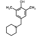 CAS#: 42900-97-0， 2,6-Dimethyl-4-(1-Piperidinylmethyl)Phenol