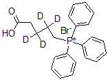 CAS#: 42932-63-8， (4-Carboxybutyl-2,2,3,3-D4)Triphenyl-Phosphonium Bromide