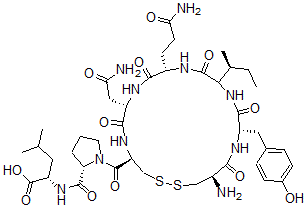 CAS 登录号：4294-07-9， 去甘氨酰胺(9)-后叶催产素