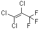 结构式 CAS# 431-52-7, 1,1,2-三氯-3,3,3-三氟丙烯