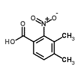 CAS#: 4315-13-3， 3,4-Dimethyl-2-Nitrobenzoic Acid