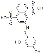 CAS#: 4317-65-1， 3-[(2,4-Dihydroxyphenyl)Azo]Naphthalene-1,5-Disulphonic Acid