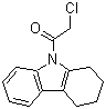 structure of CAS# 43170-54-3, 2-Chloro-1-(1,2,3,4-Tetrahydro-9H-Carbazol-9-Yl)Ethanone;1H-carbazole, 9-(chloroacetyl)-2,3,4,9-tetrahydro-;2-chloro-<wbr>1-(5,6,7,<wbr>8,9-penta<wbr>hydro-4aH<wbr>-carbazol<wbr>-9-yl)eth<wbr>an-1-one;9-(chloroacetyl)-2,3,4,9-tetrahydro-1H-carbazole