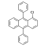 CAS 登录号：43217-27-2， 1-氯-9,10-二苯基蒽