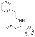结构式 CAS# 436088-82-3, (1-呋喃-2-基-丁-3-烯基)-苯乙胺