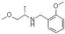 structure of CAS# 436099-98-8, (2-Methoxy-Benzyl)-(2-Methoxy-1-Methyl-Ethyl)-Amine;[(1S)-2-Methoxy-1-Methyl-Ethyl]-[(2-Methoxyphenyl)Methyl]Ammonium;[(1S)-2-Methoxy-1-Methylethyl]-[(2-Methoxyphenyl)Methyl]Ammonium;(2-Methoxybenzyl)-[(1S)-2-Methoxy-1-Methyl-Ethyl]Ammonium