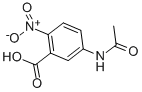structure of CAS# 4368-83-6, 5-Acetamido-2-Nitrobenzoic Acid;5-Acetamido-2-Nitro-Benzoate;Zinc04284655