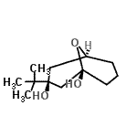 CAS#: 436800-70-3， (1R,3S,5S)-3-(2-Methyl-2-Propanyl)-9-Oxabicyclo[3.3.1]Nonane-1,3-Diol