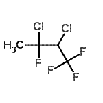structure of CAS# 437712-31-7, 2,3-Dichloro-1,1,1,3-Tetrafluoro-Butane;2,3-Dichloro-1,1,1,3-tetrafluorobutane 97+%;2,3-Dichloro-1H,1H,1H,3H-perfluorobutane;BUTANE,2,3-DICHLORO-1,1,1,3-TETRAFLUORO-