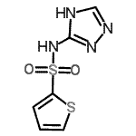 CAS#: 439932-87-3， N-(1H-1,2,4-Triazol-3-Yl)-2-Thiophenesulfonamide
