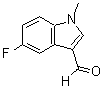 structure of CAS# 441715-30-6, 5-Fluoro-1-Methyl-1H-Indole-3-Carbaldehyde;1H-indole-3-carboxaldehyde,5-fluoro-1-methyl-;5-Fluoro-1-methyl-1H-indole-3-carbaldehyde;5-fluoro-1-methylindole-3-carbaldehyde