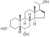 CAS#: 4420-37-5， 5 beta-Pregnane-3 alpha,6 alpha,20 alpha-Triol