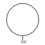 CAS#: 4429-77-0， Cycloheptadecanol