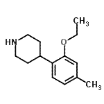 CAS#: 443130-87-8， 4-(2-Ethoxy-4-Methylphenyl)Piperidine