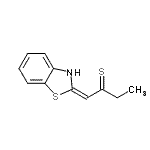 CAS#: 4435-45-4， (1E)-1-(1,3-Benzothiazol-2(3H)-Ylidene)-2-Butanethione
