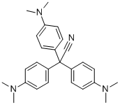 CAS#: 4439-06-9， 4-(N,N-Dimethylamino)-alpha,alpha-Bis[4-(Dimethylamino)Phenyl]-Benzeneacetonitrile