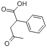 structure of CAS# 4439-87-6, 2-Phenyllevulinic Acid;4-Oxo-2-Phenyl-Pentanoic Acid;4-Keto-2-Phenyl-Valeric Acid;Nsc65632