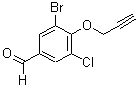 CAS#: 444059-52-3， 3-Bromo-5-Chloro-4-(2-Propyn-1-Yloxy)Benzaldehyde