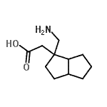 CAS#: 444088-08-8， [1-(Aminomethyl)Octahydro-1-Pentalenyl]Acetic Acid
