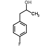 结构式 CAS# 444308-32-1, 1-(4-氟苯基)-2-丙醇