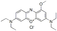CAS#: 4444-00-2, 3,7-Bis(Diethylamino)-1-Methoxyphenoxazin-5-Ium Chloride