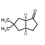 CAS 登录号：445307-64-2， (3aS,6aR)-5,5-二甲基六氢-1(2H)-二并环戊烯酮