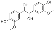 CAS 登录号：4464-75-9， 1,2-二(3-甲氧基-4-羟基苯基)-1,2-乙二醇