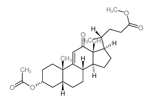 CAS#: 4472-02-0， 3a-Acetyloxy-12-Oxo-5b-Chol-9(11)-En-24-Oic Acid Methyl Ester