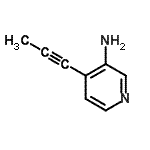 CAS#: 449173-28-8， 4-(1-Propyn-1-Yl)-3-Pyridinamine