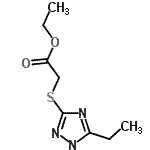 CAS#: 449747-35-7， Ethyl [(5-Ethyl-1H-1,2,4-Triazol-3-Yl)Sulfanyl]Acetate
