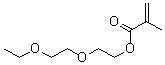 结构式 CAS# 45127-97-7, 2-甲基-2-丙烯酸 2-(2-乙氧基乙氧基)乙基酯