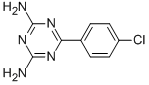 structure of CAS# 4514-53-8, 6-(4-Chlorophenyl)-1,3,5-Triazine-2,4-Diamine;[4-Amino-6-(4-Chlorophenyl)-S-Triazin-2-Yl]Amine;Mls000532353;Smr000137312