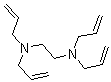structure of CAS# 45173-37-3, N1,N1,N2,N2-Tetra-2-Propen-1-Yl-1,2-Ethanediamine;N,N,N',N'-Tetraallylethane-1,2-Diamine;Diallyl-[2-(Diallylamino)Ethyl]Amine;Ai3-62126