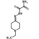 CAS#: 453514-61-9， 2-[2-(1-Ethyl-4-Piperidinylidene)Hydrazino]-2-Oxoacetamide