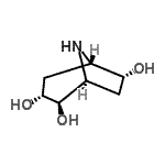 CAS#: 455325-03-8， (1S,2R,3R,5S,6R)-8-Azabicyclo[3.2.1]Octane-2,3,6-Triol