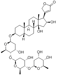 structure of CAS# 4562-36-1, Gitoxin;4-[(3S,5R,8R,9S,10S,13R,14S,16S,17R)-3-[(2R,4S,5S,6R)-5-[(2S,4S,5S,6R)-5-[(2S,4S,5S,6R)-4,5-Dihydroxy-6-Methyl-Tetrahydropyran-2-Yl]Oxy-4-Hydroxy-6-Methyl-Tetrahydropyran-2-Yl]Oxy-4-Hydroxy-6-Methyl-Tetrahydropyran-2-Yl]Oxy-14,16-Dihydroxy-10,13-Dimethyl-1,2,3,4,5,6,7,8,9,11,12,15,16,17-Tetradecahydrocyclopenta[A]Phenanthren-17-Yl]-5H-Furan-2-One;4-[(3S,5R,8R,9S,10S,13R,14S,16S,17R)-3-[[(2R,4S,5S,6R)-5-[[(2S,4S,5S,6R)-5-[[(2S,4S,5S,6R)-4,5-Dihydroxy-6-Methyl-2-Tetrahydropyranyl]Oxy]-4-Hydroxy-6-Methyl-2-Tetrahydropyranyl]Oxy]-4-Hydroxy-6-Methyl-2-Tetrahydropyranyl]Oxy]-14,16-Dihydroxy-10,13-Dimethyl-1,2,3,4,5,6,7,8,9,11,12,15,16,17-Tetradecahydrocyclopenta[A]Phenanthren-17-Yl]-5H-Furan-2-One;4-[(3S,5R,8R,9S,10S,13R,14S,16S,17R)-3-[(2R,4S,5S,6R)-5-[(2S,4S,5S,6R)-5-[(2S,4S,5S,6R)-4,5-Dihydroxy-6-Methyl-Oxan-2-Yl]Oxy-4-Hydroxy-6-Methyl-Oxan-2-Yl]Oxy-4-Hydroxy-6-Methyl-Oxan-2-Yl]Oxy-14,16-Dihydroxy-10,13-Dimethyl-1,2,3,4,5,6,7,8,9,11,12,15,16,17-Tetradecahydrocyclopenta[A]Phenanthren-17-Yl]-5H-Furan-2-One