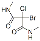 CAS#: 4568-74-5， 2-Bromo-2-Chloro-N,N'-Dimethylmalonamide