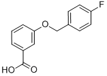 结构式 CAS# 457-97-6, 3-[(4-氟苄基)氧基]苯甲酸